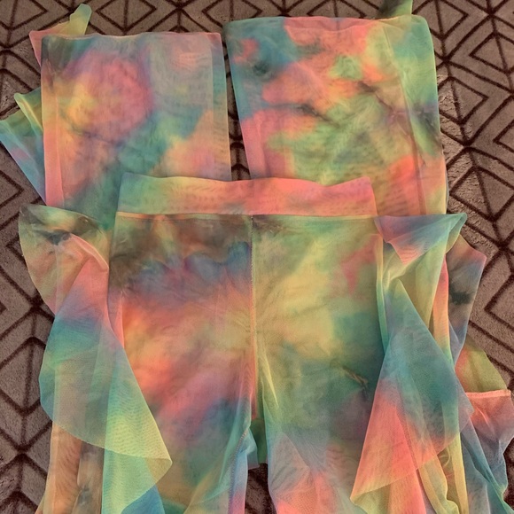 Little Black Diamond Tie Dye Mesh Illusion bells - Picture 5 of 8